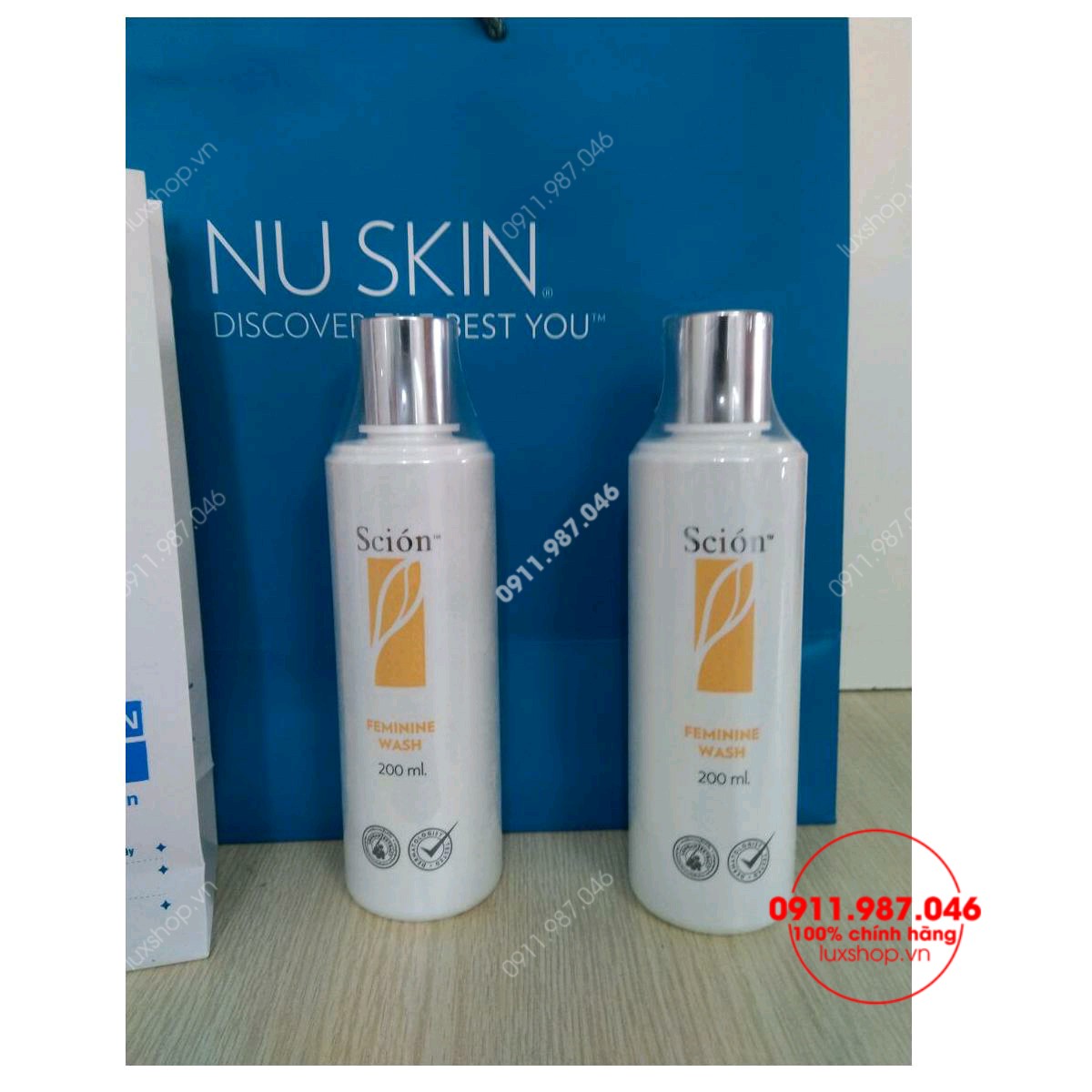 Dung dịch vệ sinh làm hồng vùng kín Scion Feminine Wash Nuskin 200ml chính hãng (Mỹ)