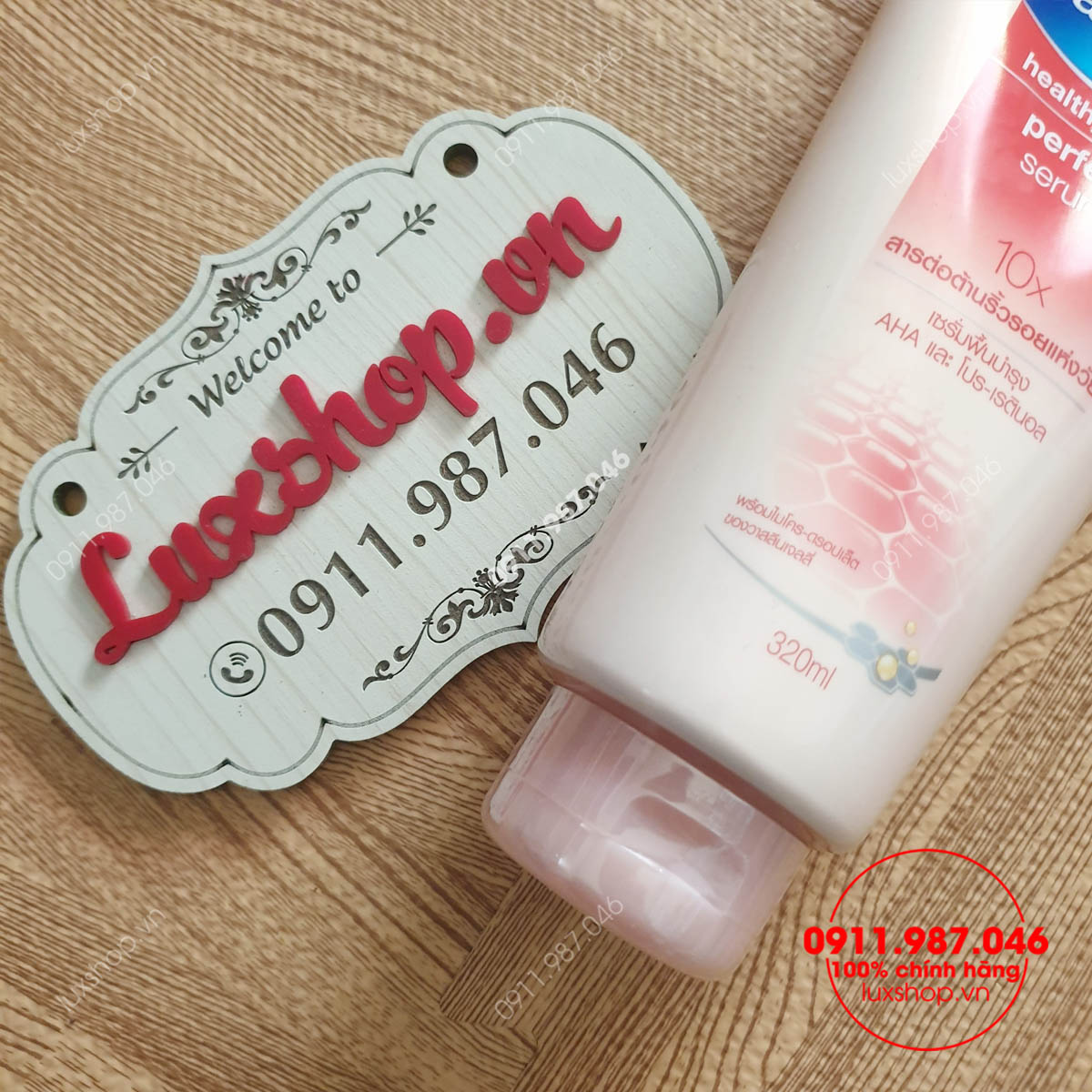 Dưỡng thể Vaseline Healthy White Perfect Serum 10X chính hãng (Thái Lan)