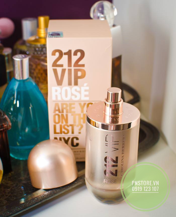 NƯỚC HOA NỮ CAROLINA HERRERA 212 VIP ARE YOU ON THE LIST EDP 80ML CHÍNH HÃNG (MỸ)