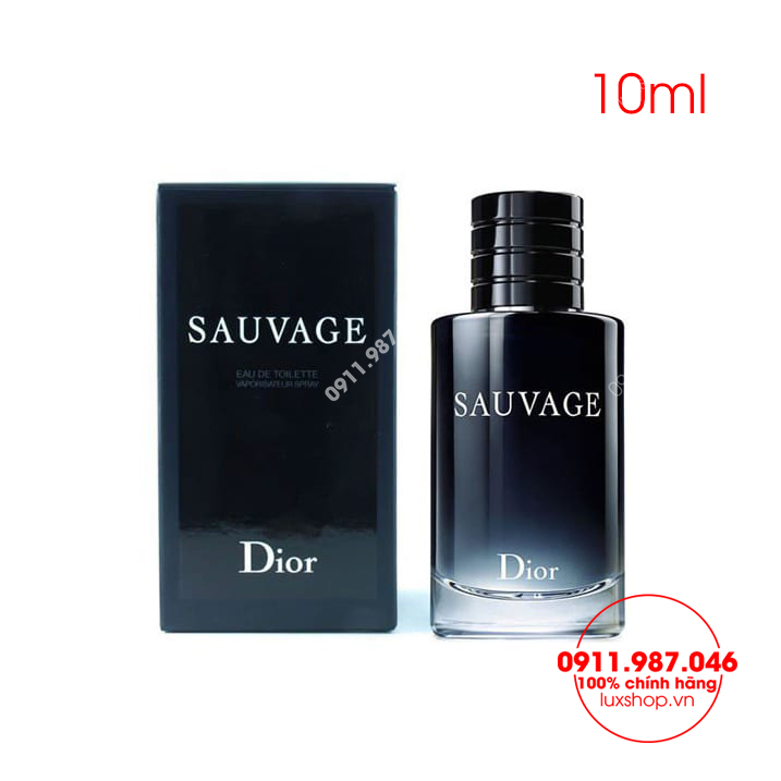 Nước hoa nam Dior Sauvage EDP 10ml chính hãng (Pháp)