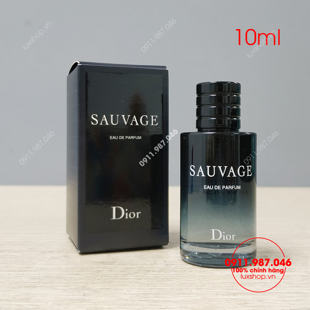 Nước hoa nam Dior Sauvage EDP 10ml chính hãng (Pháp)