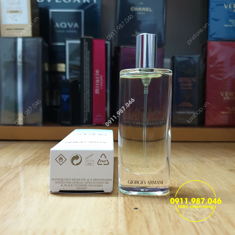 Nước hoa Nữ Giorgio Armani Acqua Di Gioia EDP 15ml chính hãng (Ý) - luxshop.vn