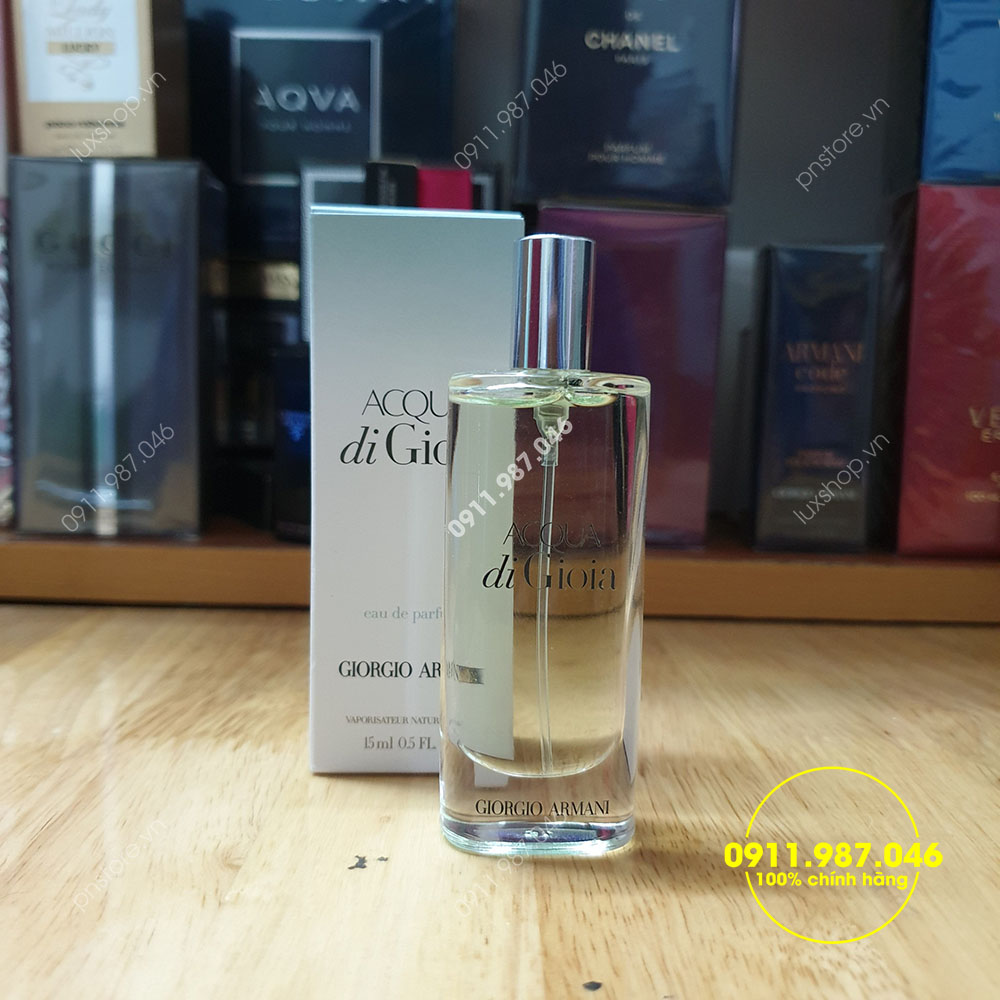 Nước hoa Nữ Giorgio Armani Acqua Di Gioia EDP 15ml chính hãng (Ý) - luxshop.vn