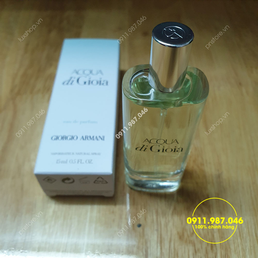 Nước hoa Nữ Giorgio Armani Acqua Di Gioia EDP 15ml chính hãng (Ý) - luxshop.vn