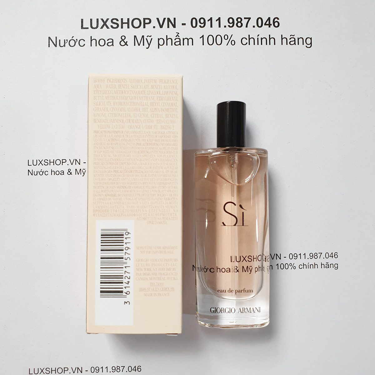 Nước hoa nữ Sì Giorgio Armani EDP 15ml chính hãng (Dạng xịt)