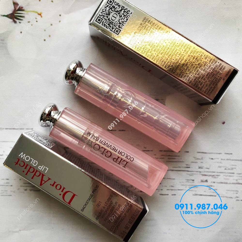 Son dưỡng môi Dior Addict Lip Glow Coral 004 3.5g màu cam chính hãng (Pháp)