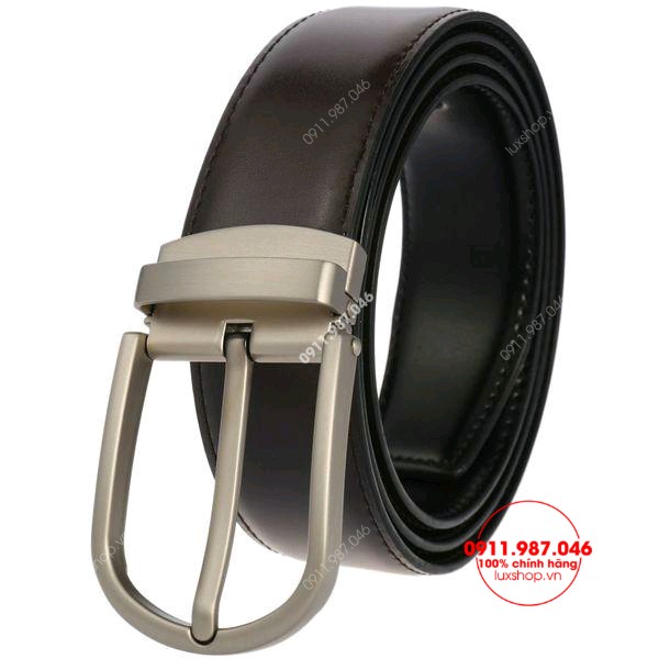 Thắt lưng nam da bò cao cấp đầu xám mờ - PN150
