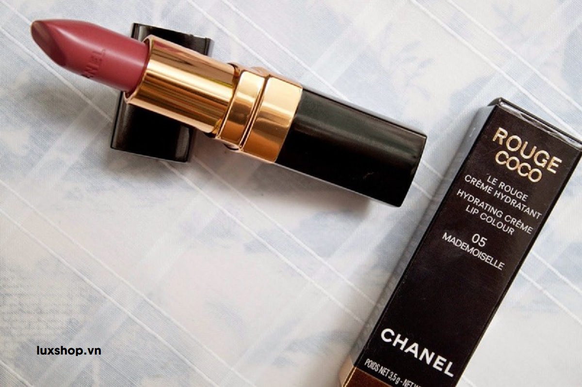 Son môi Chanel 05 Mademoiselle màu Đỏ hồng chính hãng (Pháp)