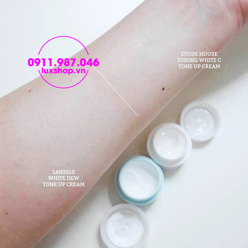 Kem dưỡng trắng da Laneige White Dew Tone Up Cream 10ml - luxshop.vn