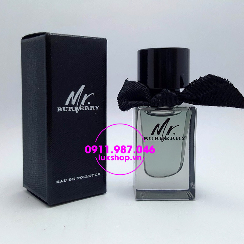 Nước hoa mini nam Burberry Mr Burberry for men edt 5ml - luxshop.vn