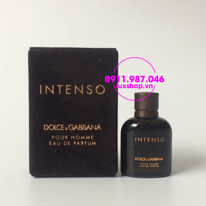 Nước hoa nam Dolce & Gabbana Intenso Pour Homme EDP mini  chính hãng