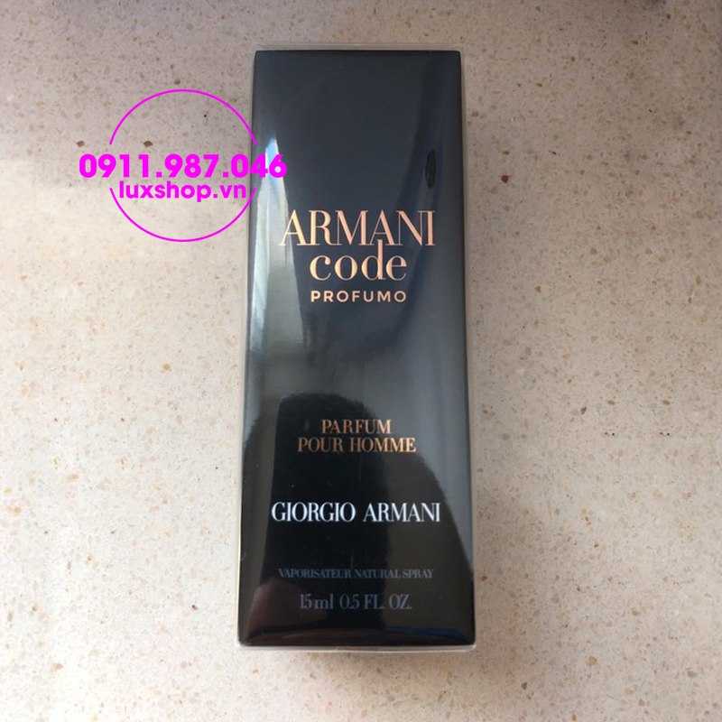 Nước hoa nam Giorgio Armani Code Profumo Parfum Pour Homme 15ml chính hãng (Ý)