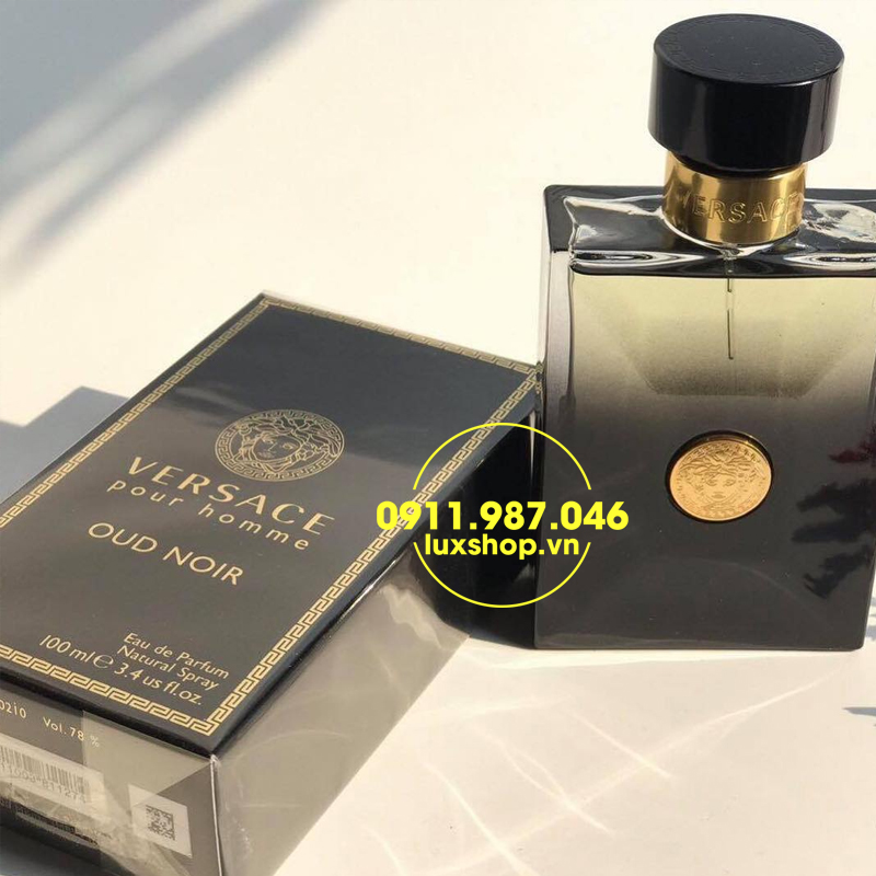 Nước hoa nam Versace Pour Homme Oud Noir edp 100ml chính hãng (Ý)