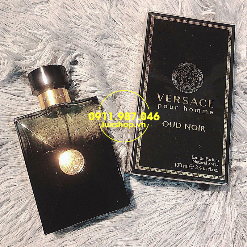 Nước hoa nam Versace Pour Homme Oud Noir edp 100ml chính hãng (Ý)