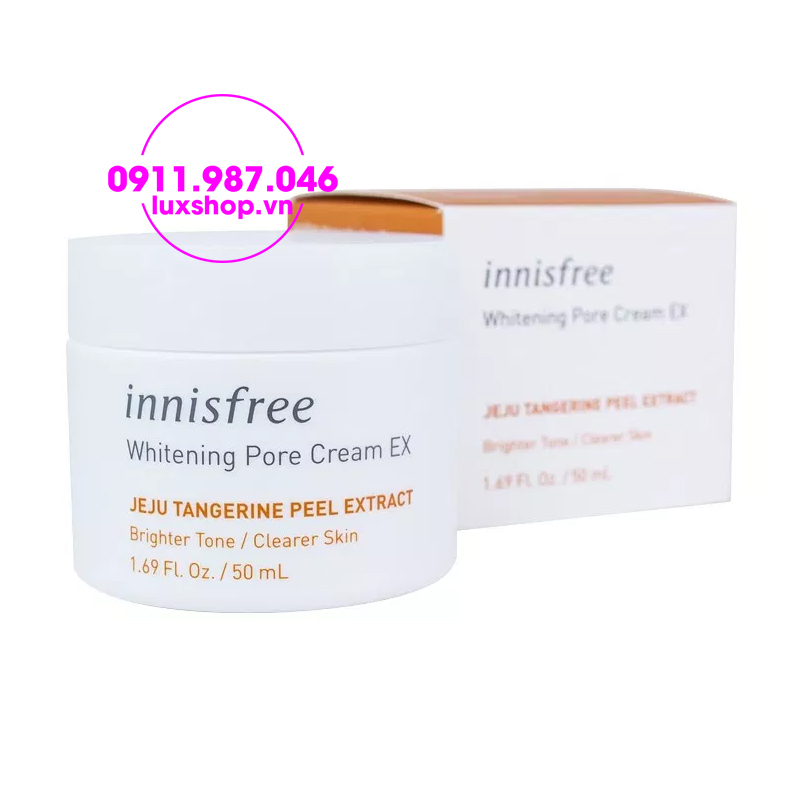 Innisfree Whitening Pore Cream EX 50ml 2019 - luxshop.vn