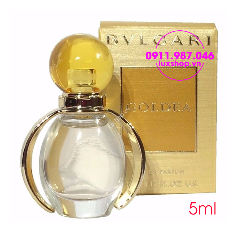 Nưá»c hoa nữ Bvlgari Goldea EDP 5ml chÃnh hãng (Ã)