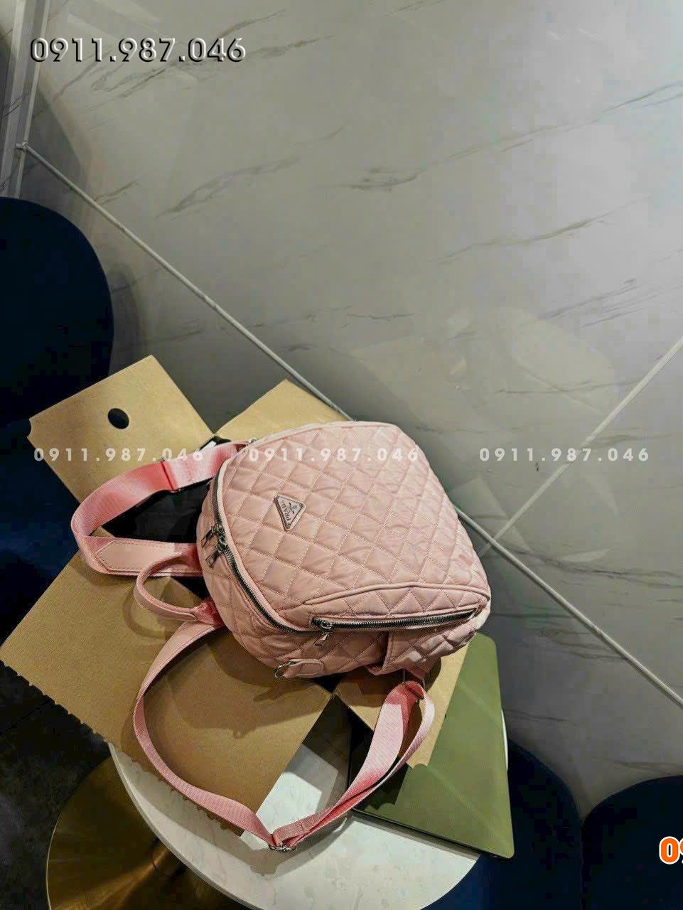 Ba lô nữ Prada đẹp chắc chắn chuẩn phom lót dày đẹp - TXN102239