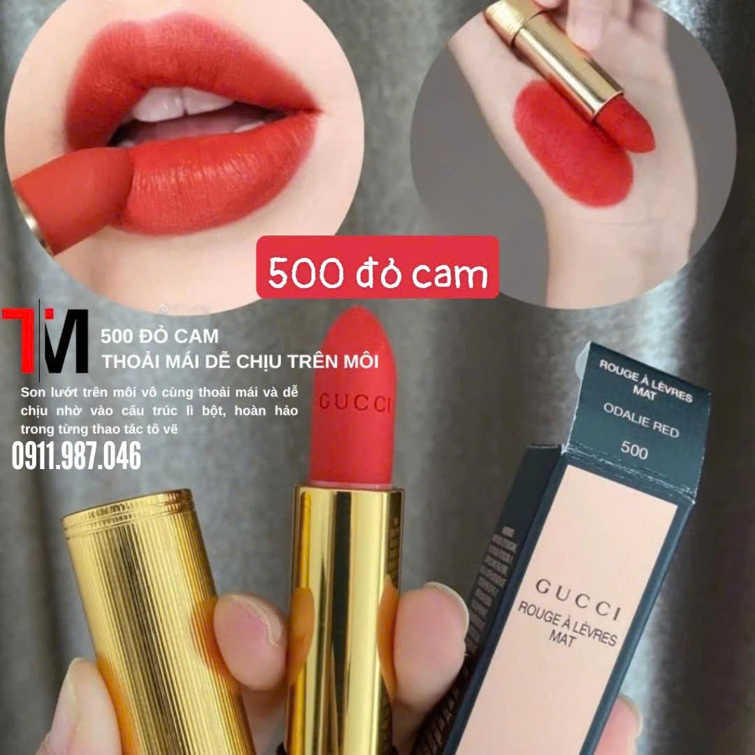 [Thỏi fullbox] Bảng màu son môi Gucci chính hãng - LX102221