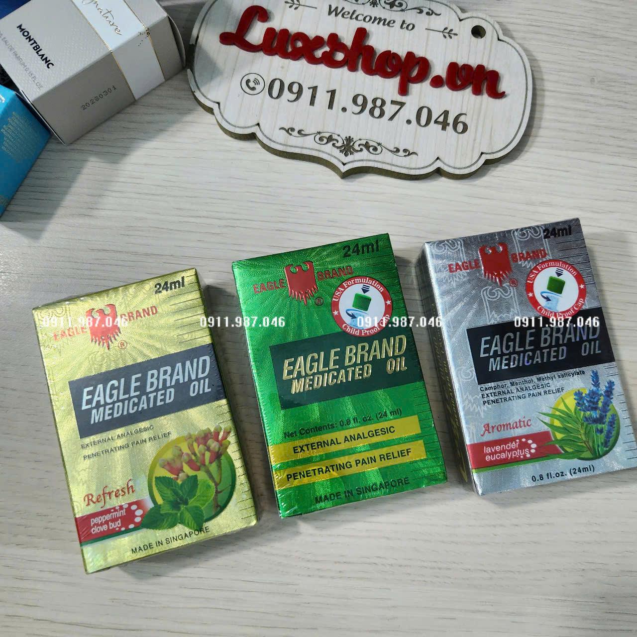 Dầu gió Mỹ 2 nắp chính hãng (Vàng/xanh/trắng) - LS102287