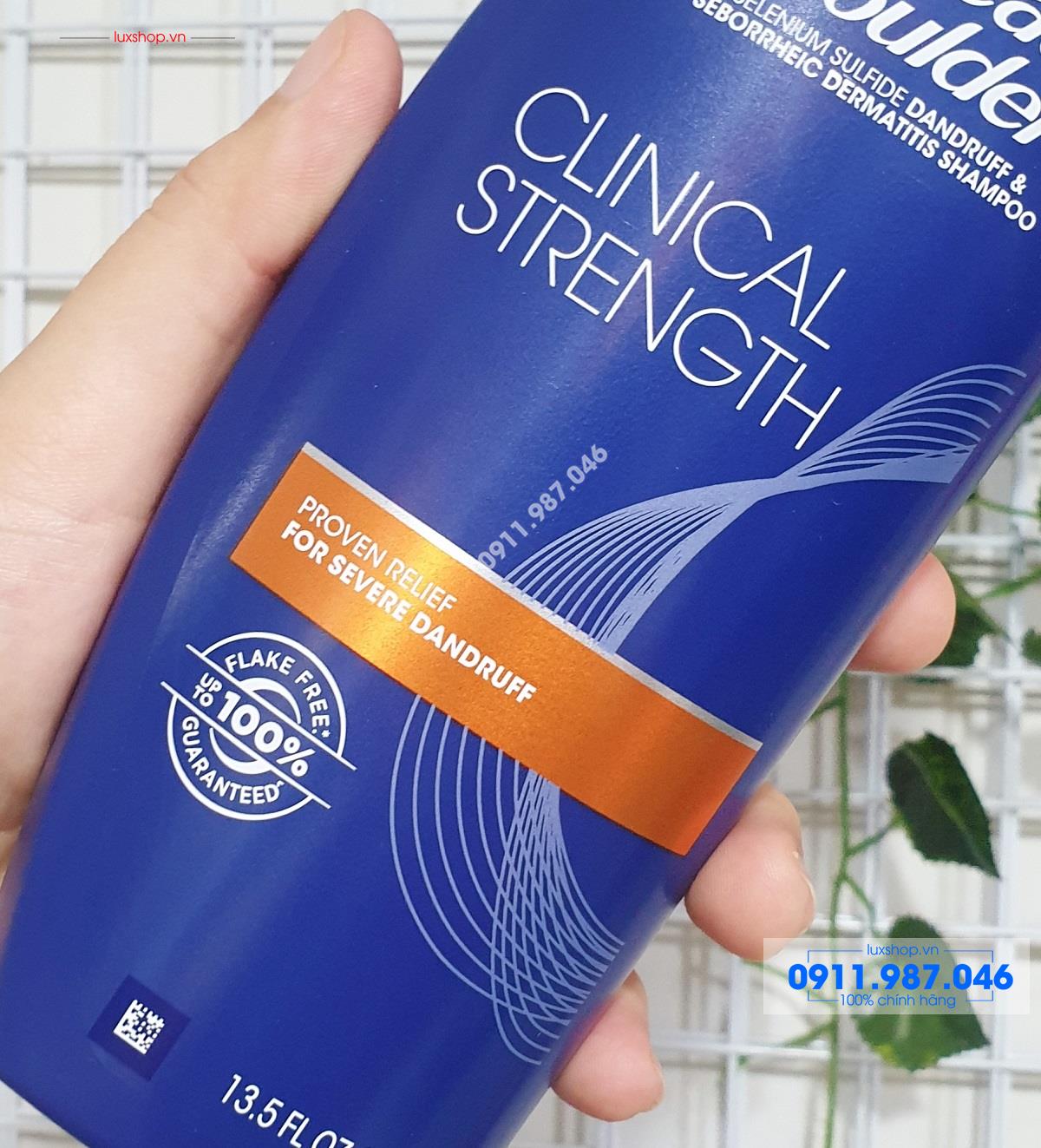 Dầu gội trị gàu & Viêm da đầu Head & Shoulders Max Strength 400ml chính hãng (Mỹ) - L61017