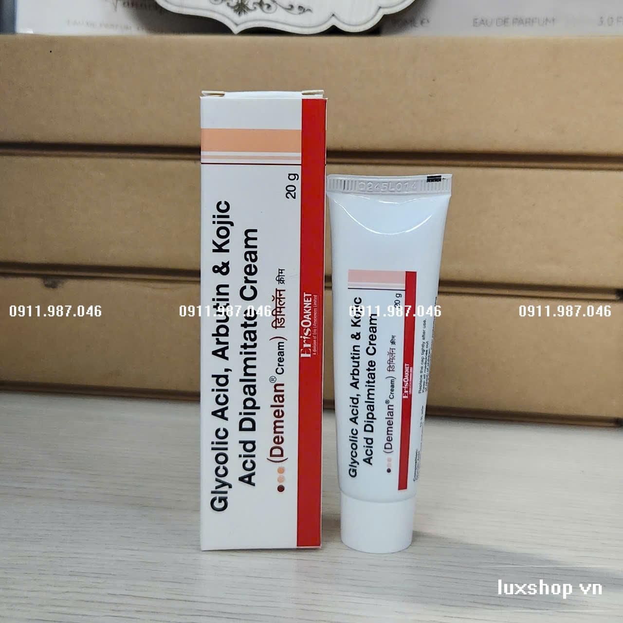 [4/2027] Kem Demelan cream 20g dưỡng trắng trị thâm nám chính hãng Ấn Độ - PN100178