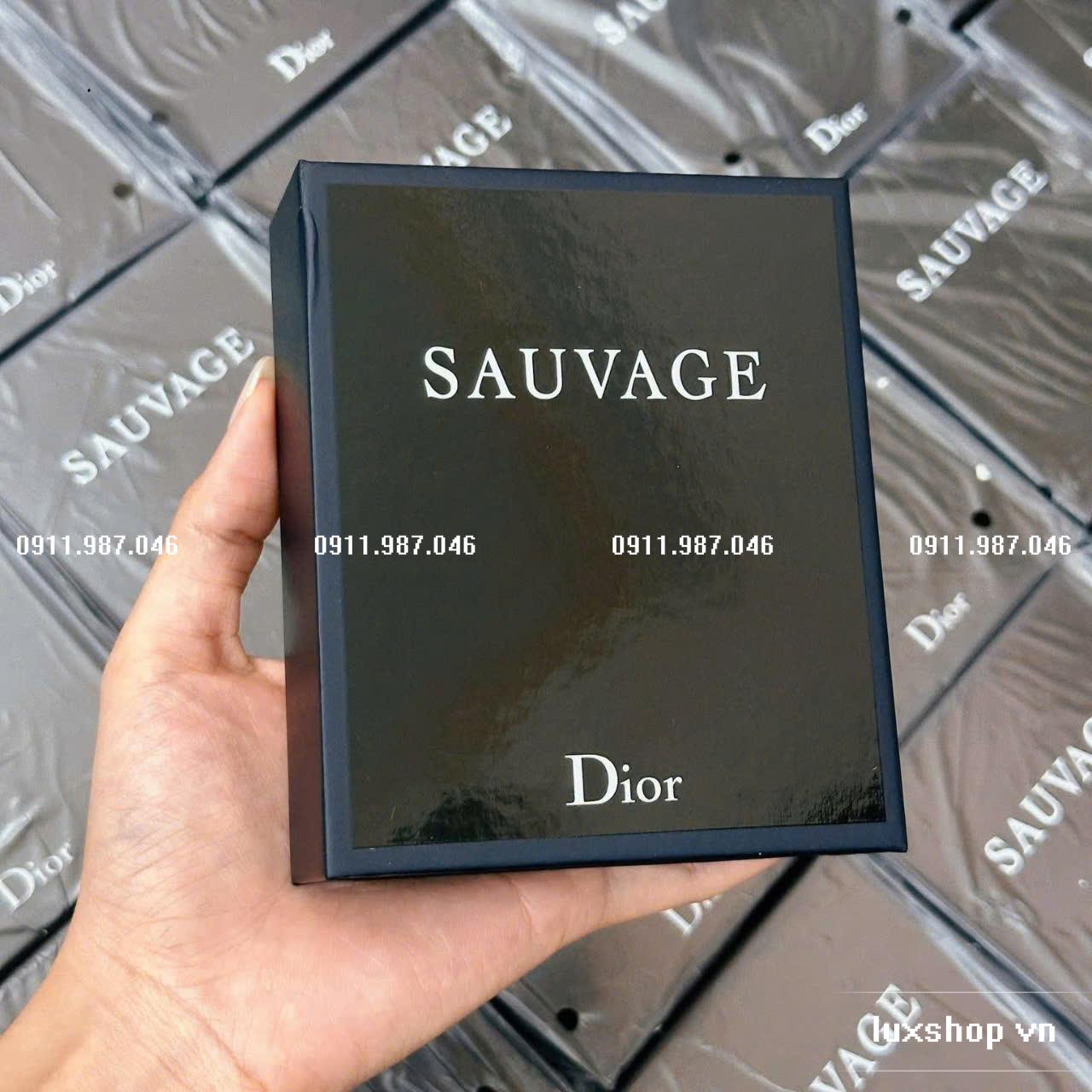 Set nước hoa Dior Sauvage EDP 10ml + Sữa tắm 20ml chính hãng (Pháp) - LS59317