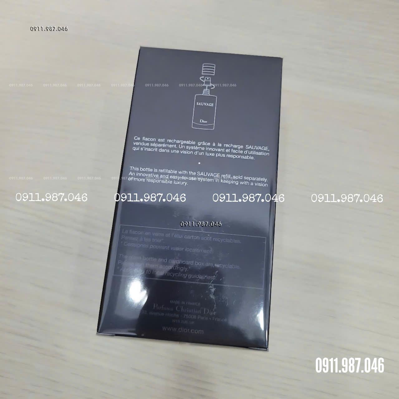 [Fullseal 100ml] Nước hoa nam Dior Sauvage EDP chính hãng Pháp - PN1136