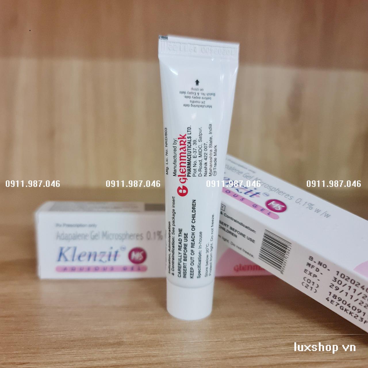 [Gel] Klenzit MS thay thế Adaferin 15g chính hãng (cùng thành phần Adapalene 0.1%) - PN100148