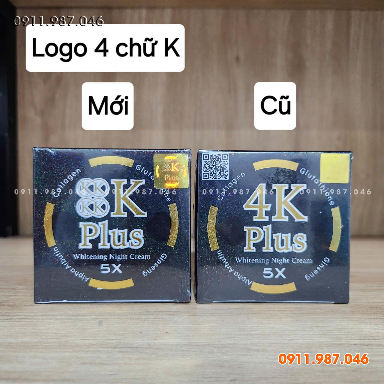 Kem 4K Plus 5X tem logo mới chính hãng Thái Lan - LS102272