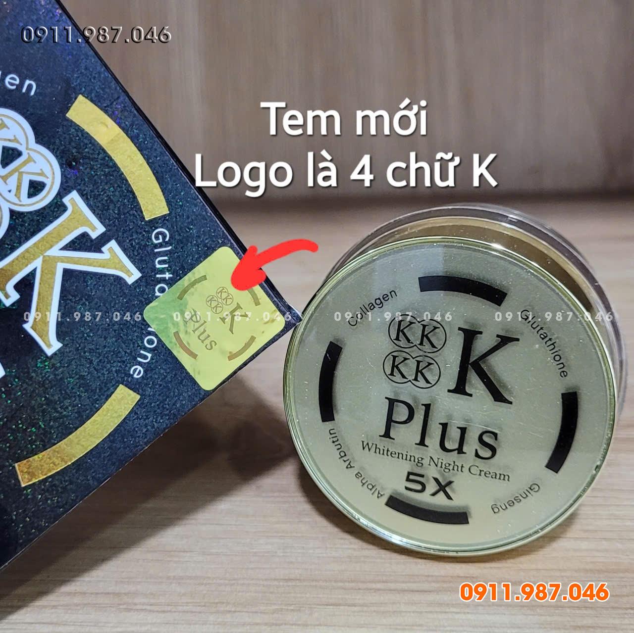 Kem 4K Plus 5X tem logo mới chính hãng Thái Lan - LS102272