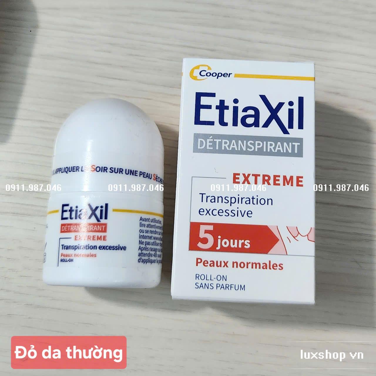 Lăn khử mùi Etiaxil màu xanh/đỏ chính hãng (Pháp) - PN10172