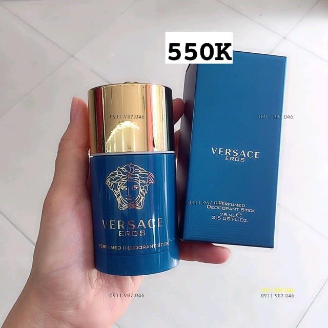 Lăn khử mùi nam Versace Eros xanh, đỏ / Pour Homme / Dylan hương nước hoa chính hãng - LX102216