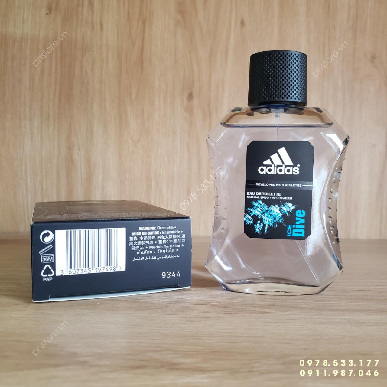 Nước hoa Adidas Ice Dive EDT 100ml chính hãng - PN102045