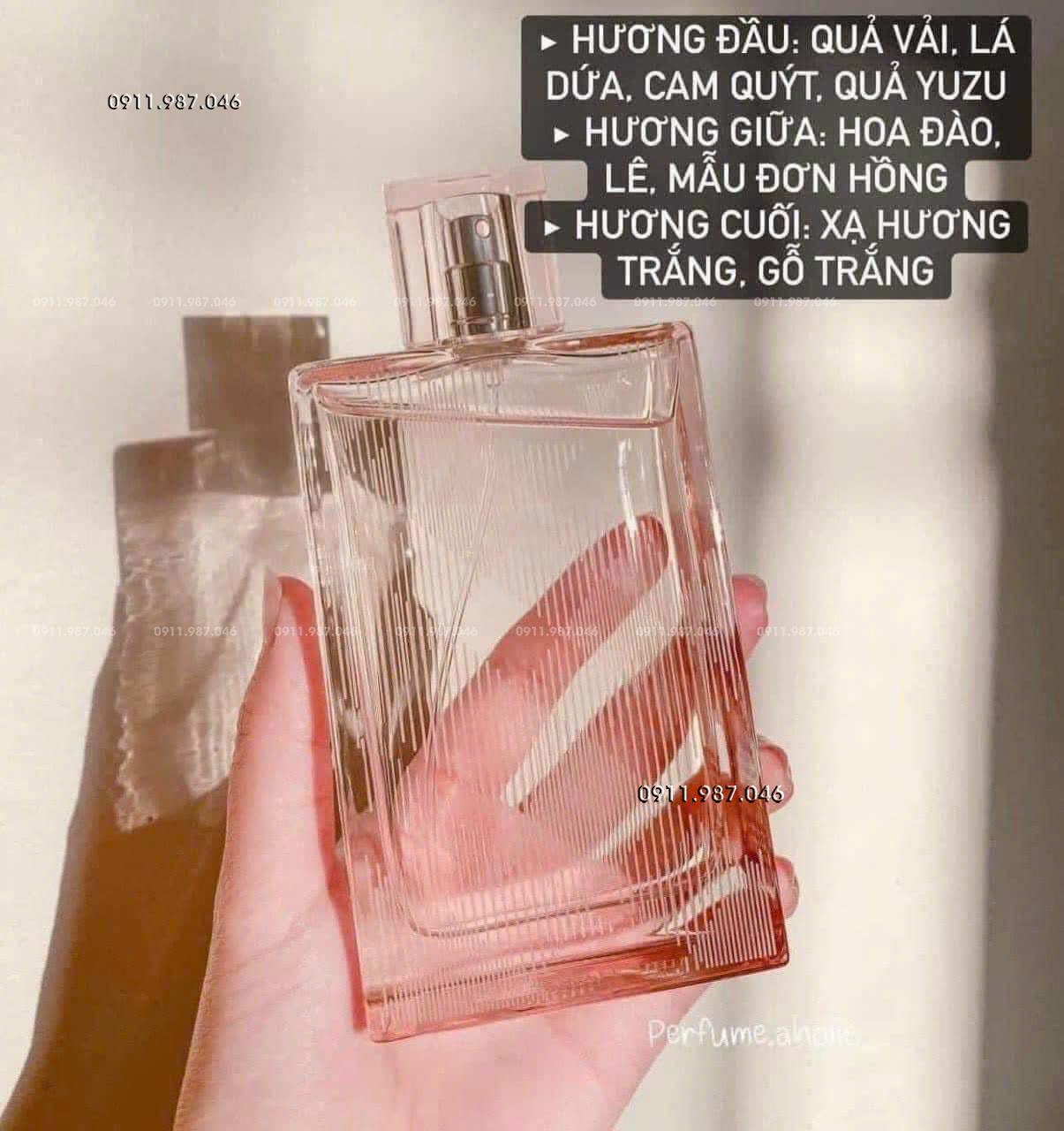Nước hoa nữ Burberry Brit Sheer EDT 100ml fullseal chính hãng - LX102250