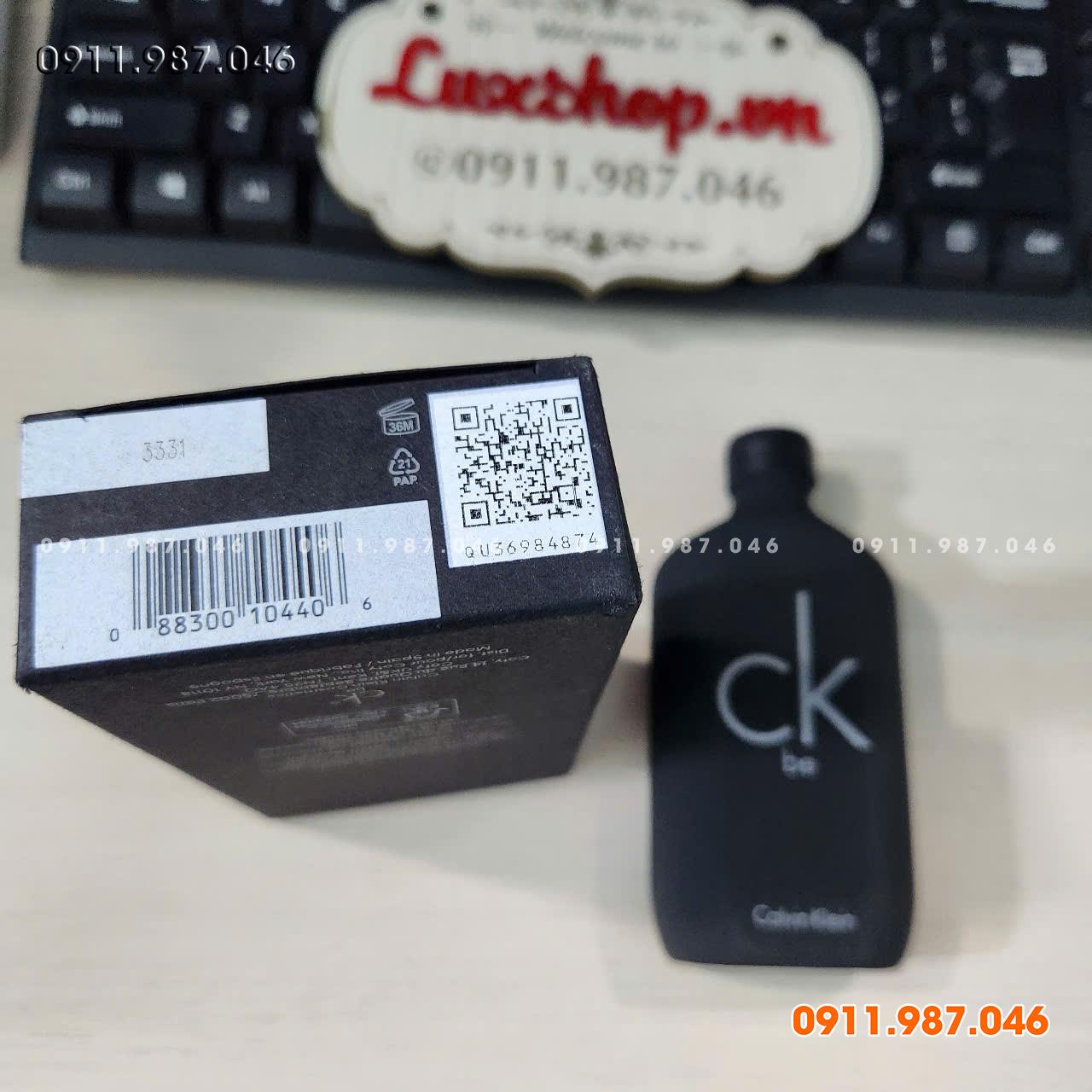 [Vỏ xấu ruột đẹp] Nước hoa CK BE đen EDT 100ml chính hãng - LX98577