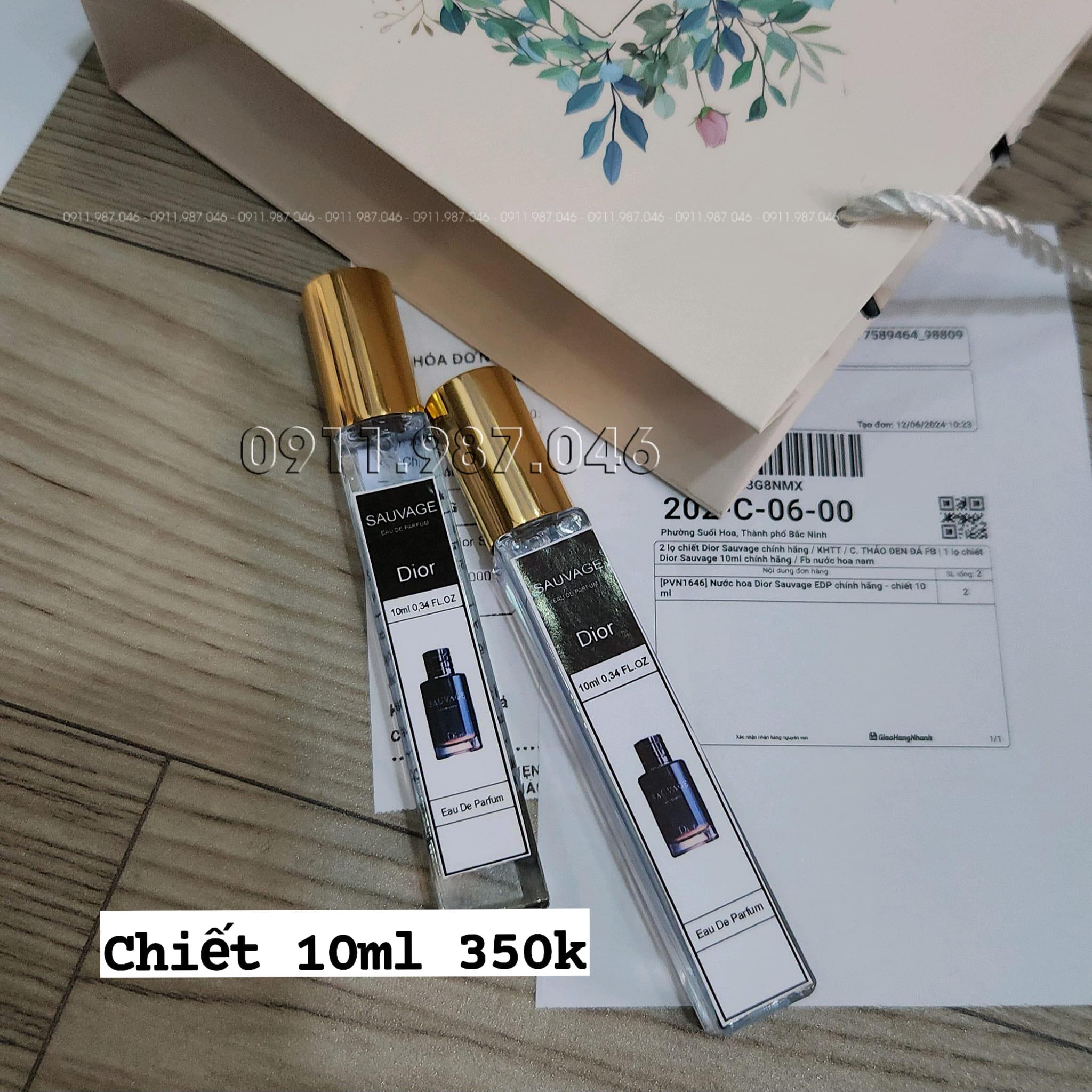 [Chiết 10ml] Nước hoa nam Dior Sauvage EDP chính hãng - LS102265