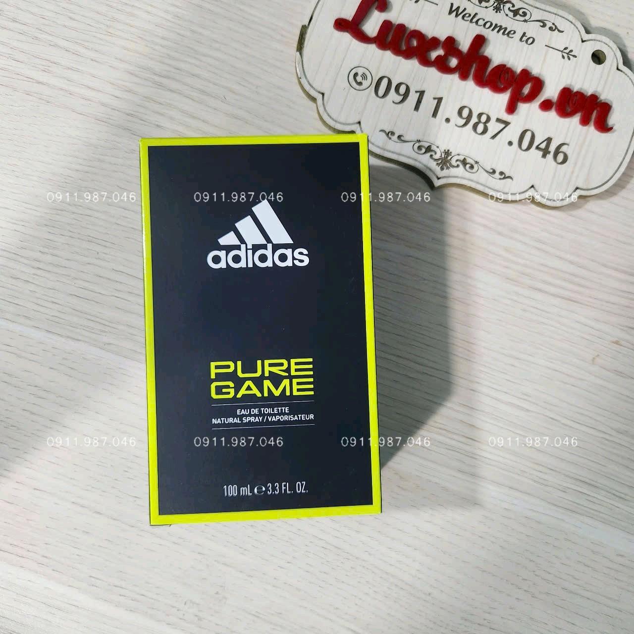[Mới] Nước hoa nam Adidas Pure Game EDT 100ml chính hãng - PN102124
