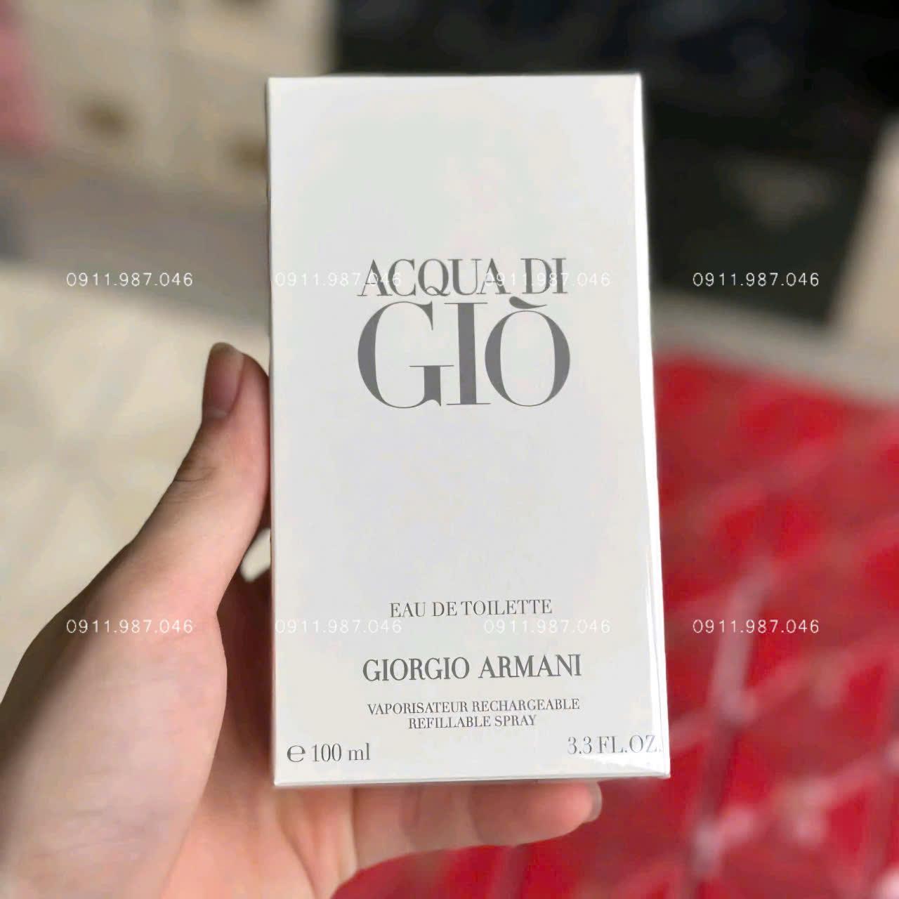 Nước hoa nam Giò trắng Armani Pour Homme EDT 100ml chính hãng - LX72739