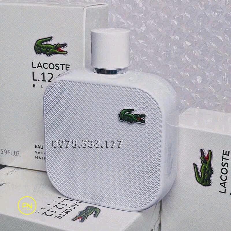 Nước hoa nam Lacoste L.12.12 Blanc Pure  EDT 100ml chính hãng (Pháp) - L94785