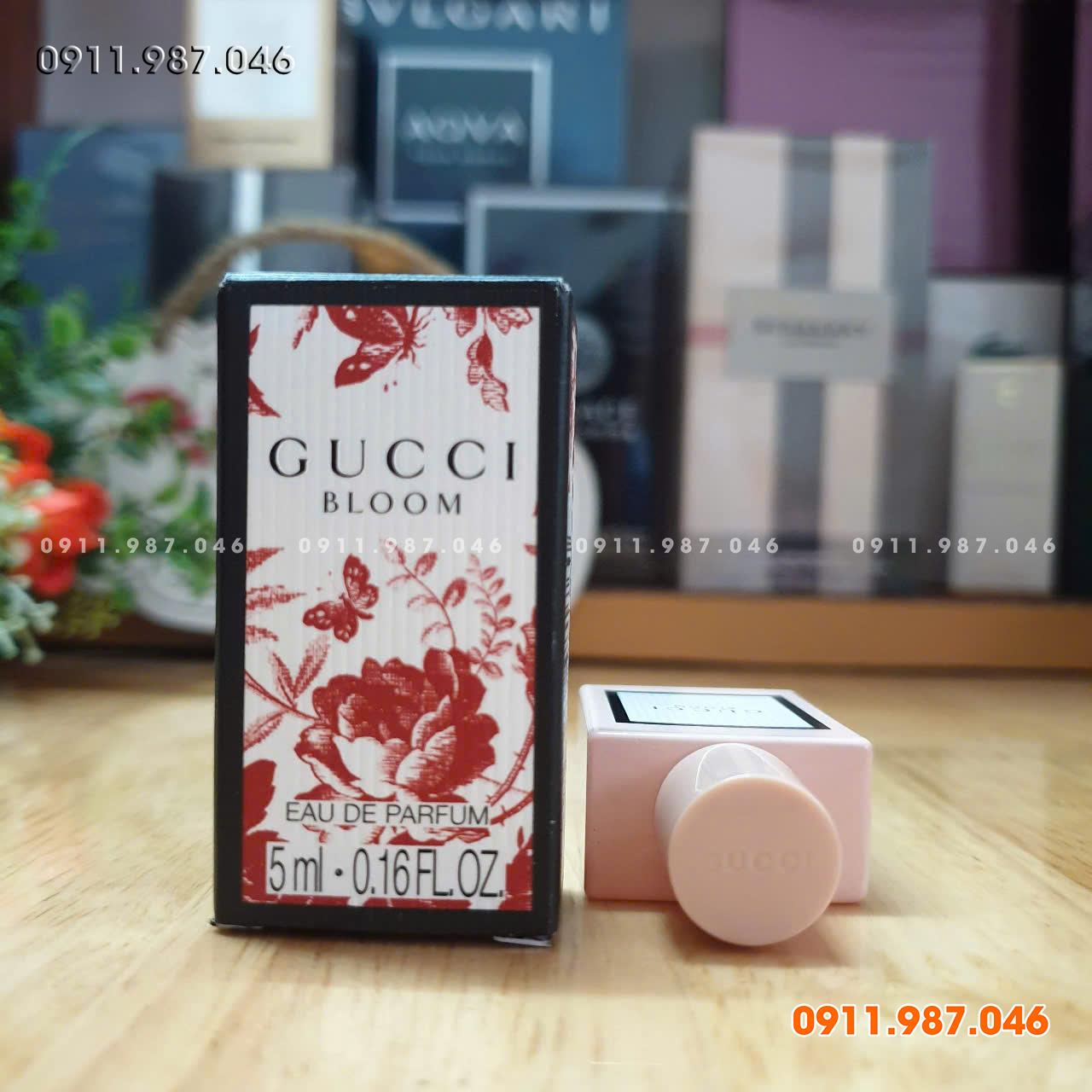 [Mini 5ml] Nước hoa nữ mini Gucci Bloom Gucci EDP 5ml chính hãng - LS77058