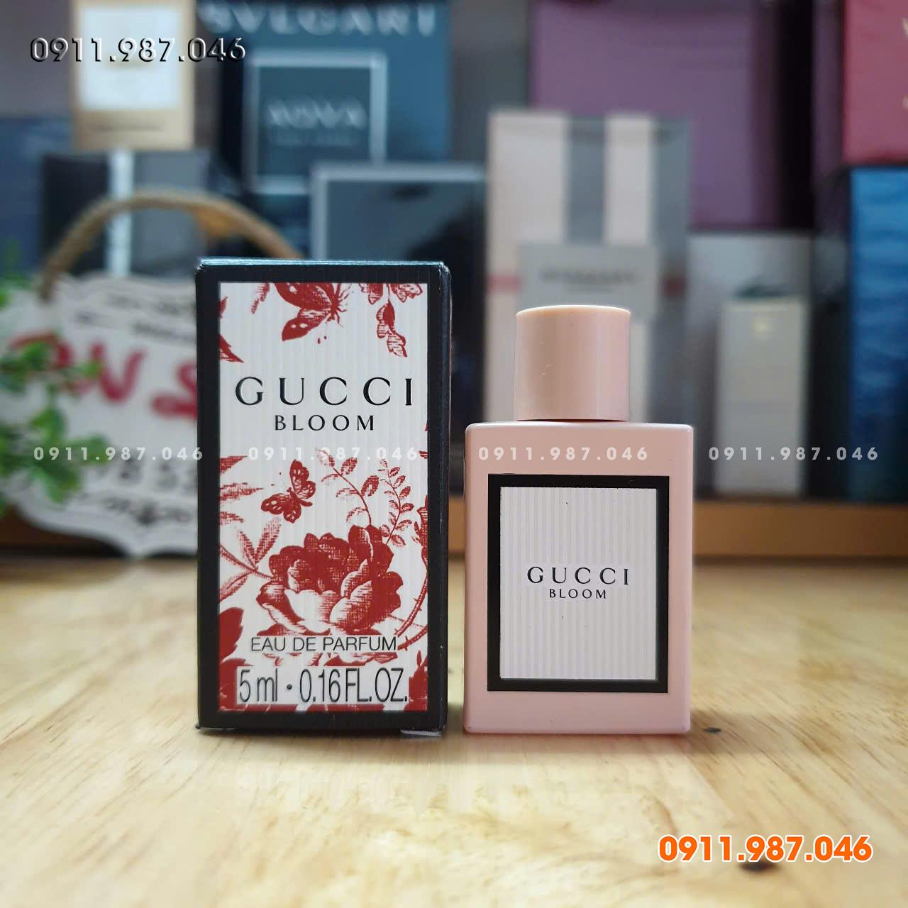 [Mini 5ml] Nước hoa nữ mini Gucci Bloom Gucci EDP 5ml chính hãng - LS77058