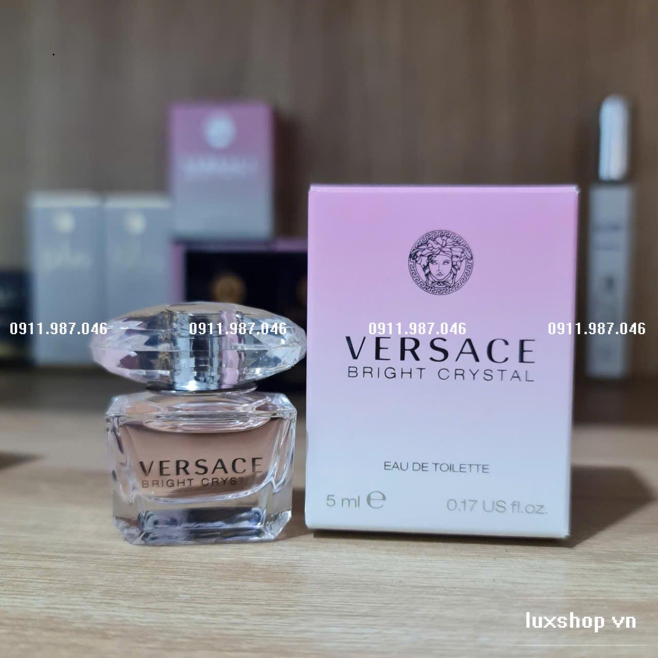 Nước hoa nữ Versace Bright Crystal edt 5ml chính hãng (Ý)