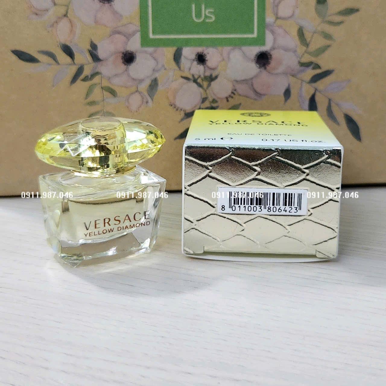 Nước hoa nữ Versace Yellow Diamond EDT 5ml chính hãng (Ý) - LS18470