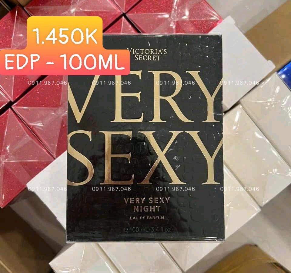 Nước hoa Victoria's Secret Very Sexy nhung/Orchid tím/ Night đen/OASIS trắng EDP 100ml chính hãng - PN102085