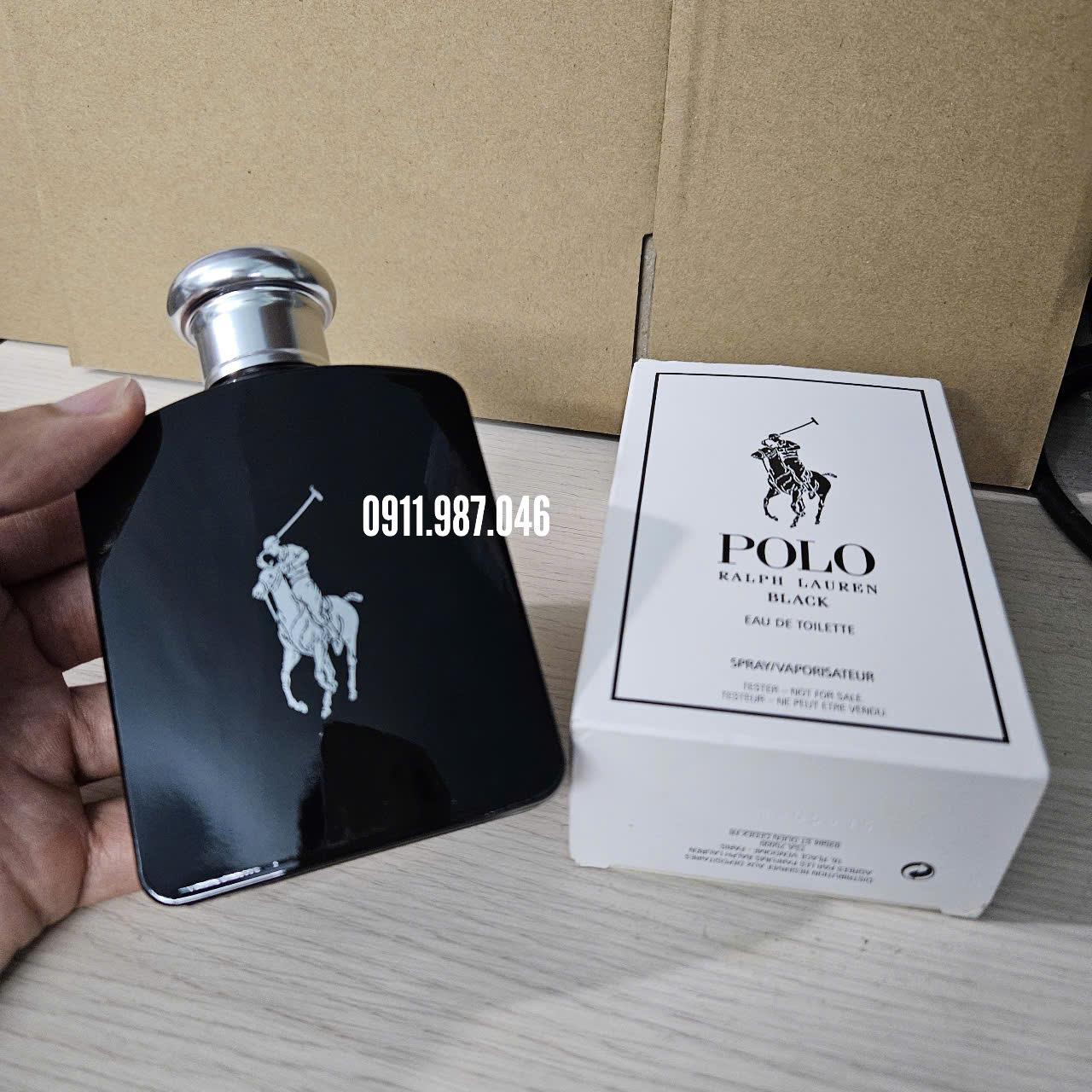 [Tester] Nước hoa nam Ralph Lauren Polo Black EDT 125ml chính hãng - LX102220