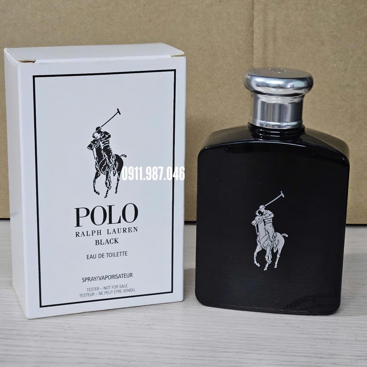 [Tester] Nước hoa nam Ralph Lauren Polo Black EDT 125ml chính hãng - LX102220