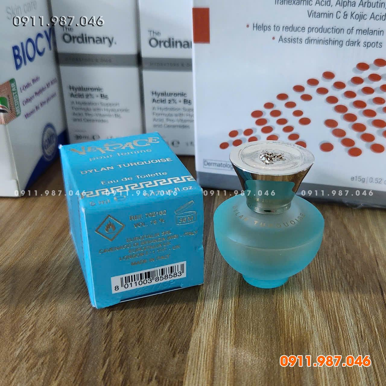 [5ml] Nước hoa nữ Versace Pour Femme Dylan Turquoise EDT chính hãng - LS102259