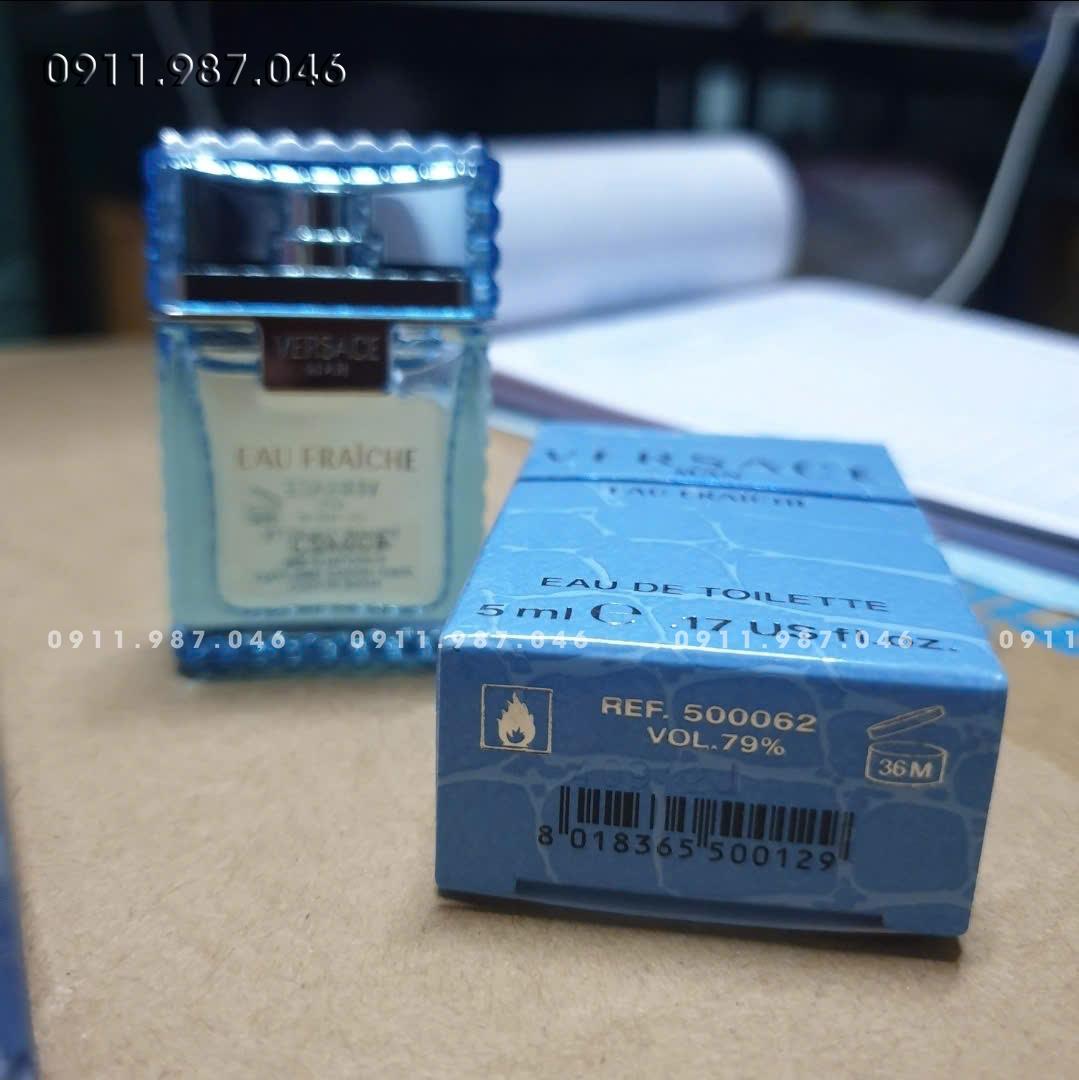 [Mini 5ml] Nước hoa nam Versace Man eau Fraiche EDT 5ml chính hãng - LS68349