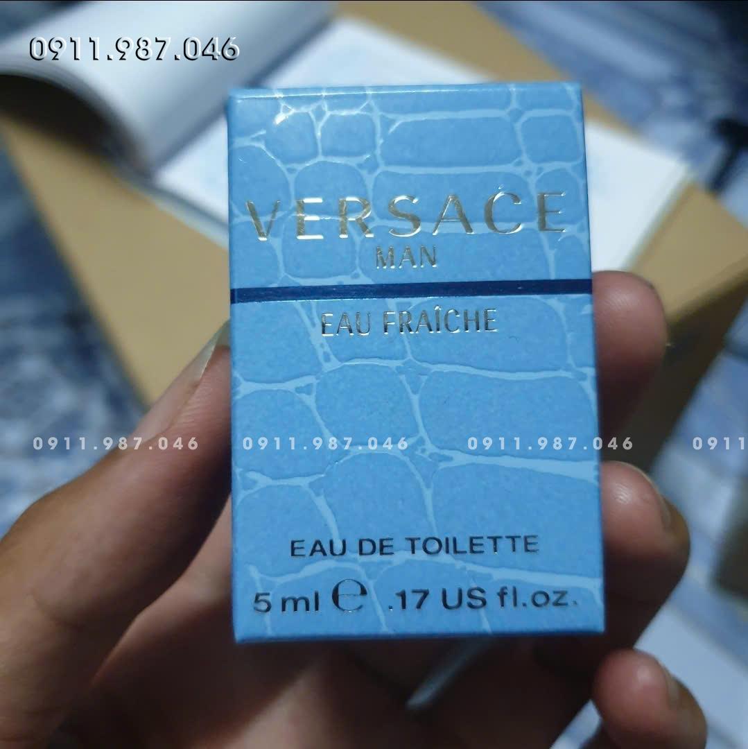[Mini 5ml] Nước hoa nam Versace Man eau Fraiche EDT 5ml chính hãng - LS68349