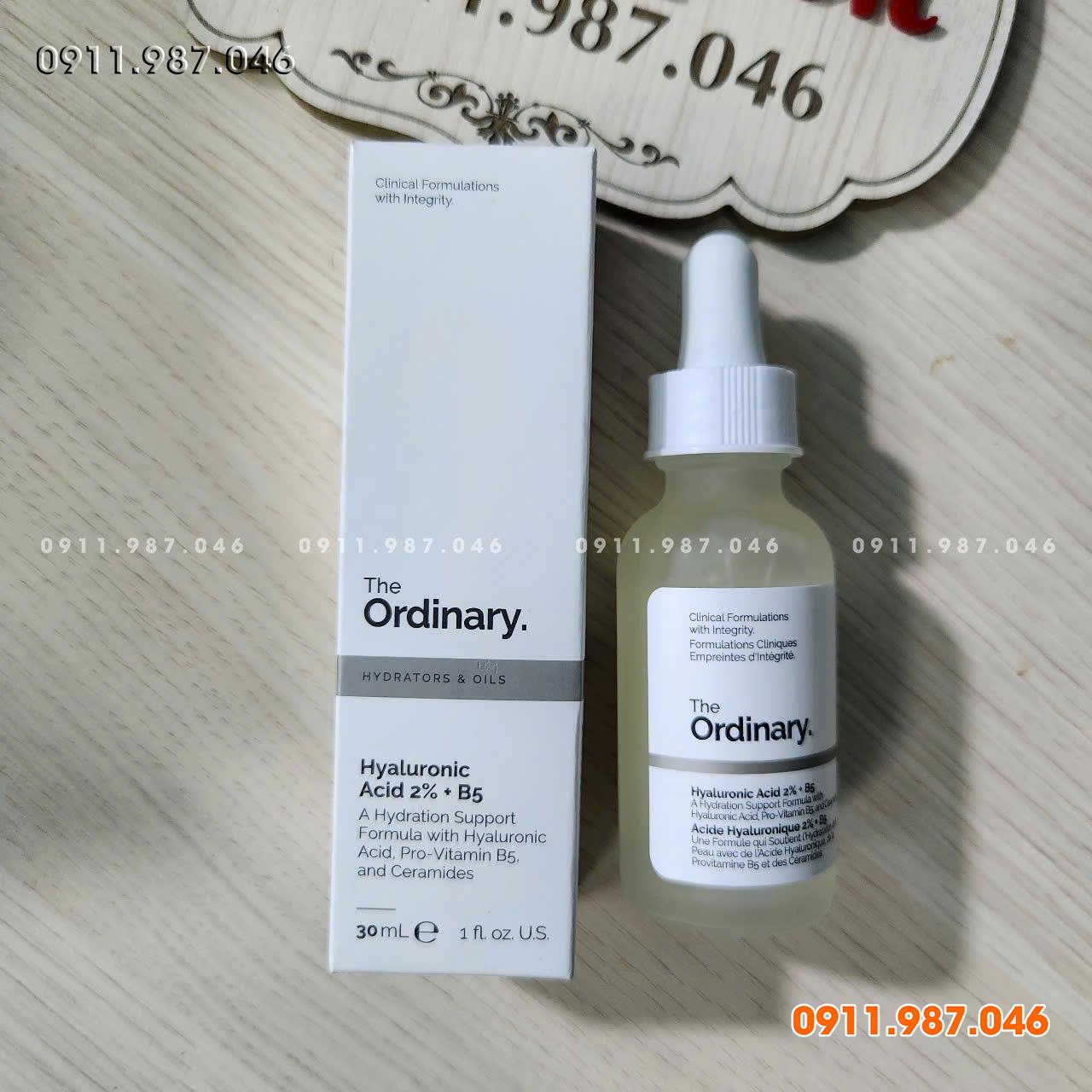 [Nâng cấp mới 2024] Serum cấp ẩm phục hồi Ordinary HA 2% + B5 30ml/60ml chính hãng - LX102200